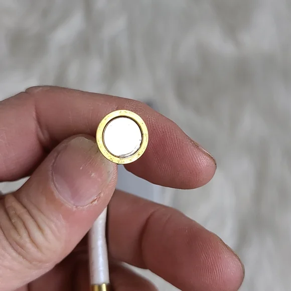 Brand New Bracelet Silver Gold White Goede Stone Magnetic Closure  Stackable Fun - Picture 5 of 5